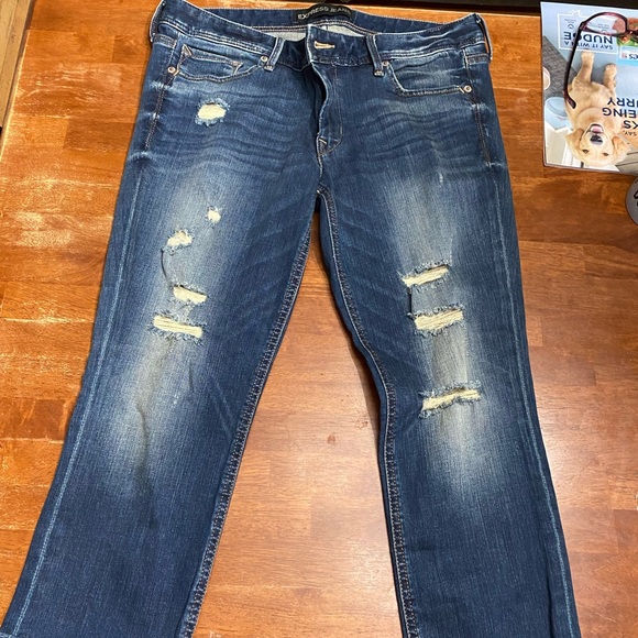 express cropped skinny jeans